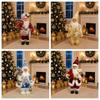 2026 Weihnachtsdekoration für Zuhause Weihnachtsmann Plüschpuppe 30cm Navidad Party Deko Xmas Ornamente Neujahrsgeschenk
