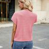 2025 Spring/Summer Women's Temperament Casual Short Vest Tank Top Sweater