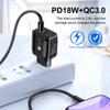 18W USB And TypeC Phone Charger