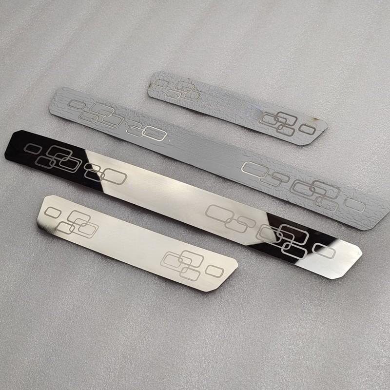 Car Accessories For Citroen C3 C5 Aircross C4 Picasso Door Sill Scuff Plate Protector Stainless Steel Kick Pedal Styling