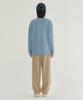 COVERNAT Sorona Layered Turtleneck Long Sleeve Dusty Blue
