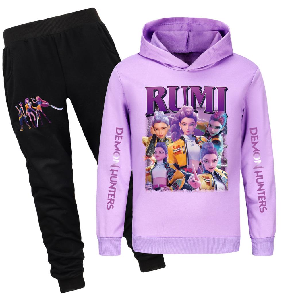 Kids Clothing Sets Kpop Witch Hunt Children's Hoodies