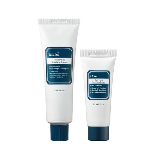 

[Dear, Klairs] Насыщенный увлажняющий успокаивающий крем 80мл/20мл 80ml