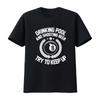 Piscina da bere e sparare birra Divertente Regalo Biliardo T Shirt vintage Lavata Alla moda Leggermente Morbido Top Per l'uso quotidiano