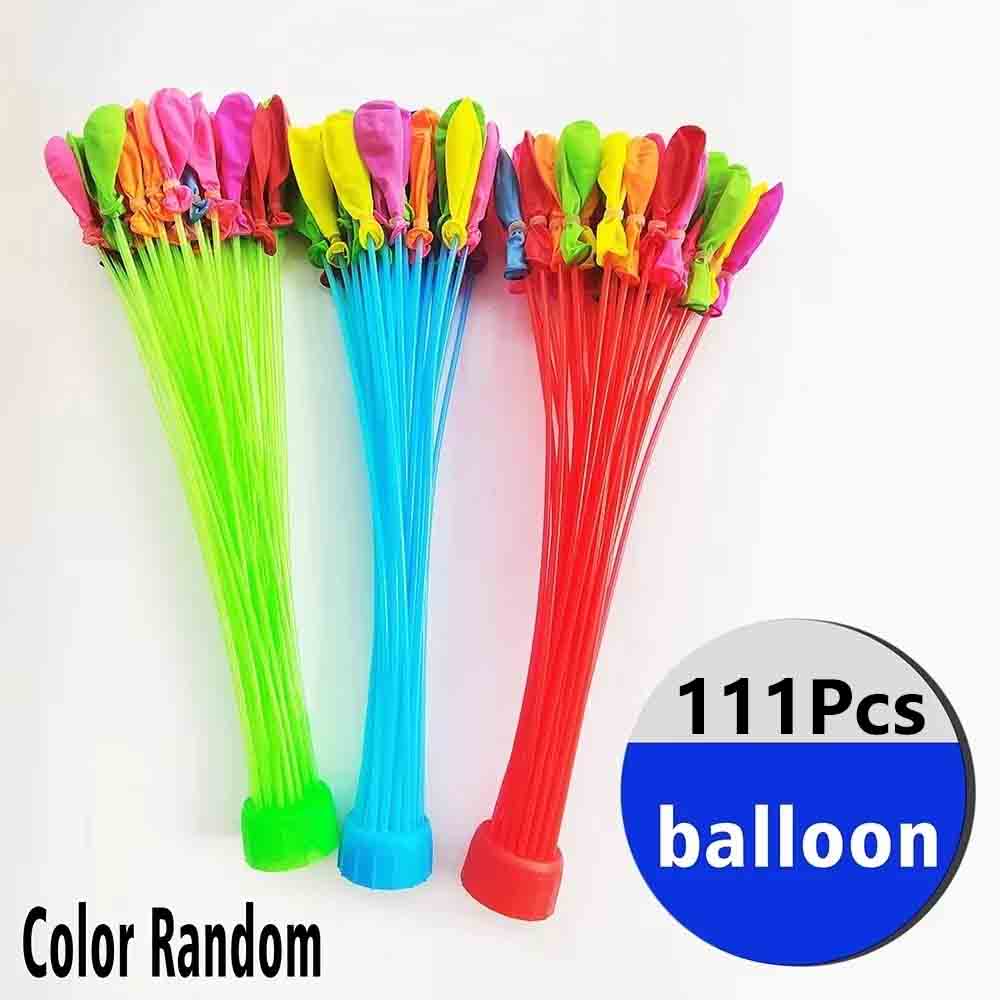 Water Balloons Reusable Quick Fill Water Balloon Set Summer Outdoor Game Toy for Kids Parent-Child Interaction Party Beach Pool Fun