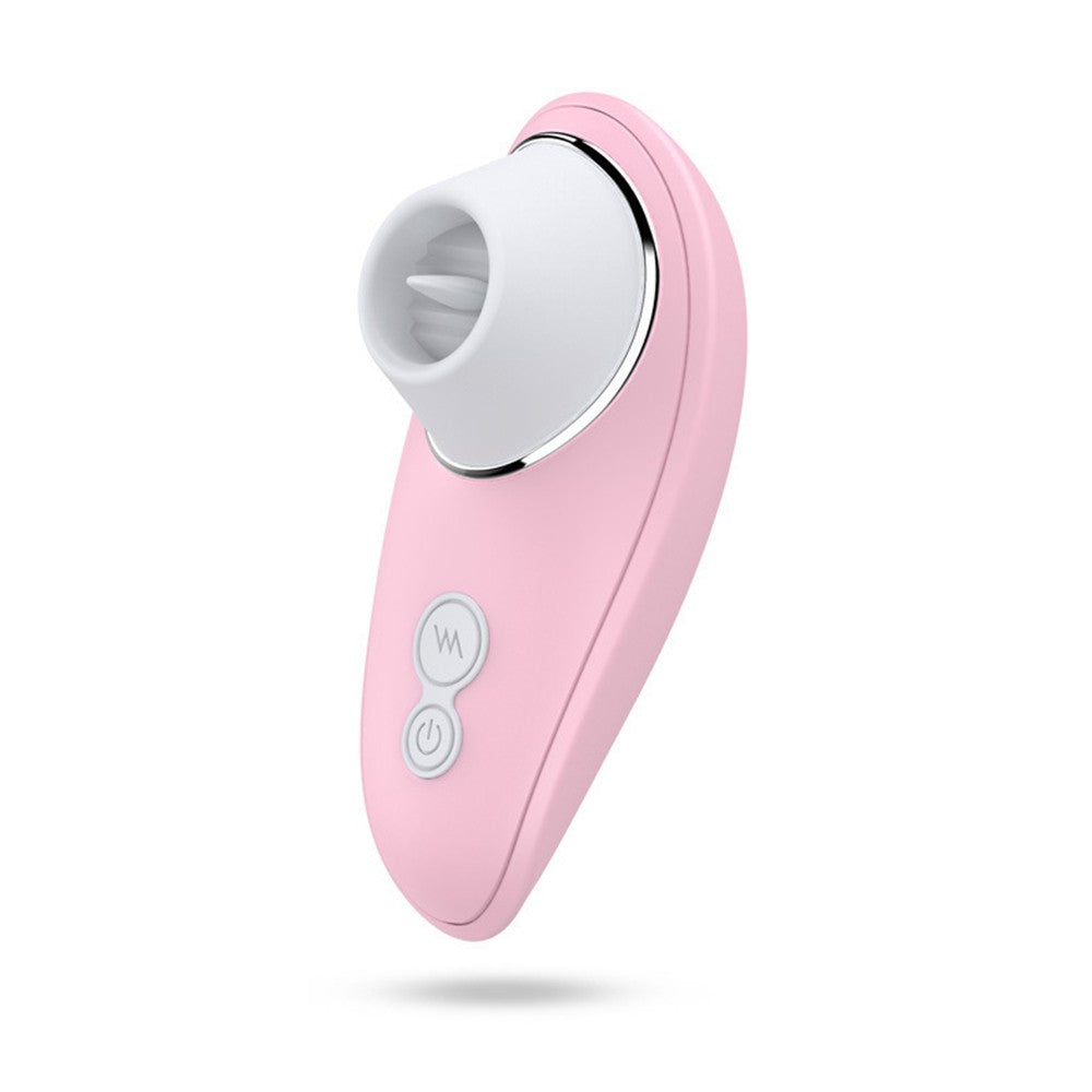 Vibromasseur Rose à Langue Vibrante Pour Cunnilingus Boz 005 Pnk
