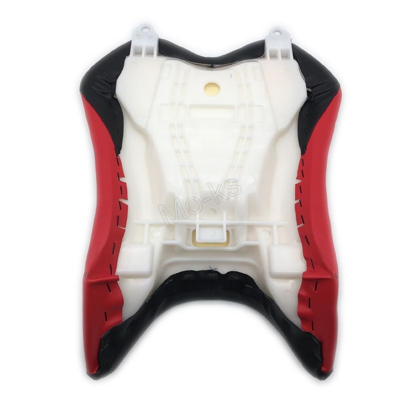 Motorcycle Black Red Front Rear Seat  Pillion Cushion Saddles For Yamaha YZF R1 2007-2008
