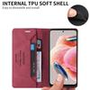 Wallet Anti Theft Brush Magnetic Flip Card Stand Leather Case For Xiaomi Redmi Note 12 12S 12 Pro 11 11S 11 Pro Poco X5 Pro