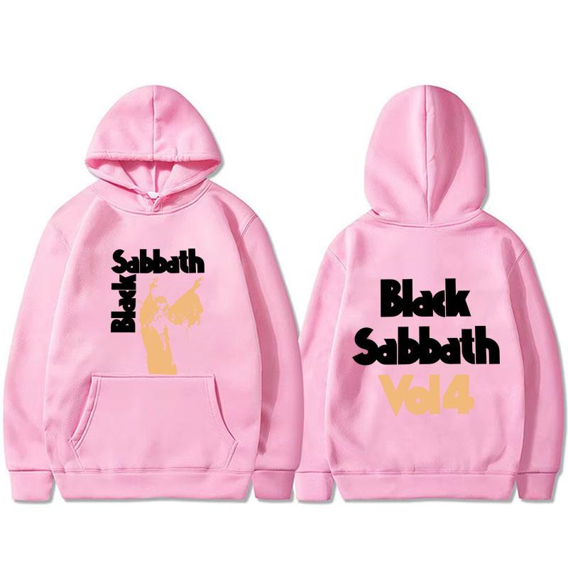 Black Sabbath Ozzy Osbourne Vol 4 Album Hoodie Männer Frauen Heavy Metal Rockband Streetwear Mann Vintage Oversized Pullover Hoodies