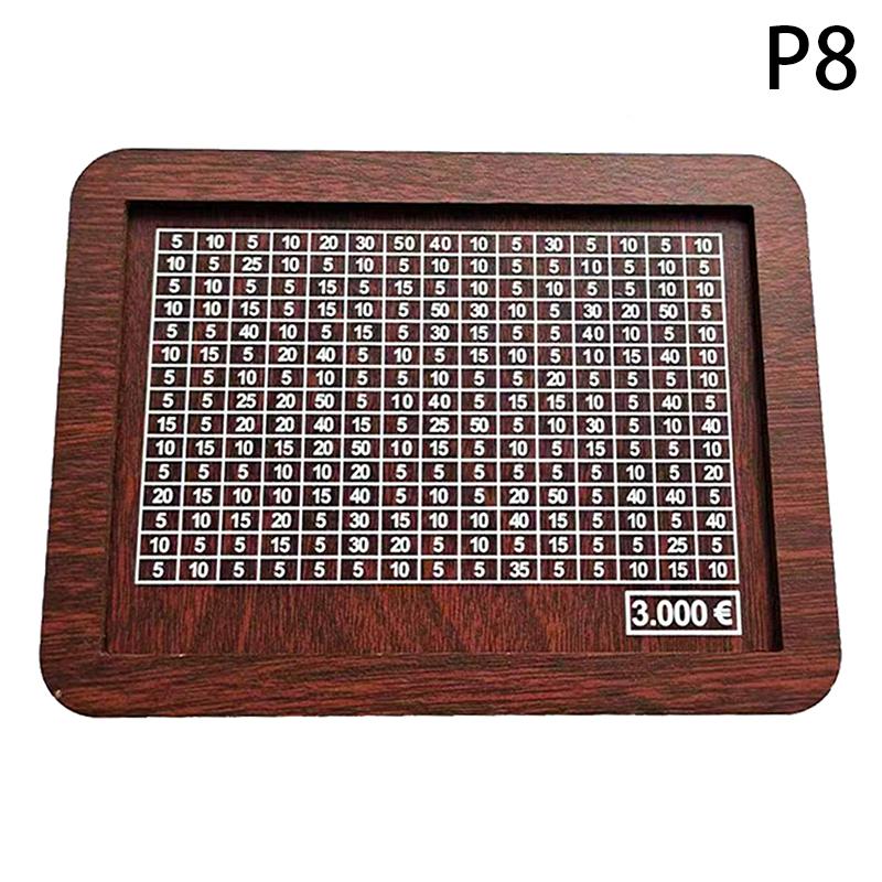 Cutie de bani decorativă din lemn natural cu pușculiță contor realizată manual pentru copii creativi de economisire a banilor Obiectiv 10000 euro