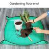 Indoor Plant Repotting Mat for Transplanting & Potting Soil Mess Control Portable Potting Tray Succulent Plant Mat Indoor Gardening Tools