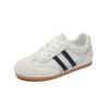 Little white shoes retro women's new summer thin lightweight board shoes flat mesh shoes