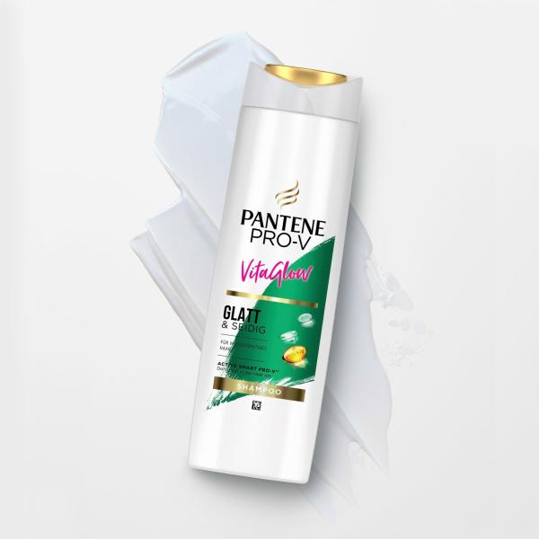 Pantene PRO-V Vita Glow Glett & Seidik Shampoo 300ml
