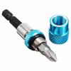 65mm Adjustable 1/4 Screwdriver Bit Holder, Carbon Steel Extension Bar, Quick Release