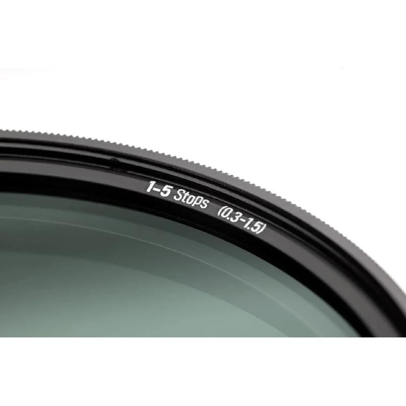 NiSi Swift True Color ND-Vario 67/72/77mm 1-5 Stops (ND2-ND32) Variable ND Filter Waterproof Nano Coating Optical Glass W Case