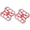 1 Pair Bicycle Clipless Pedal Converter Self Locking Disc Pedals Platform Adapter for SPD Bike System