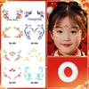 Ancient Style Children's Hanfu Makeup Stickers: Eye & Forehead Accents