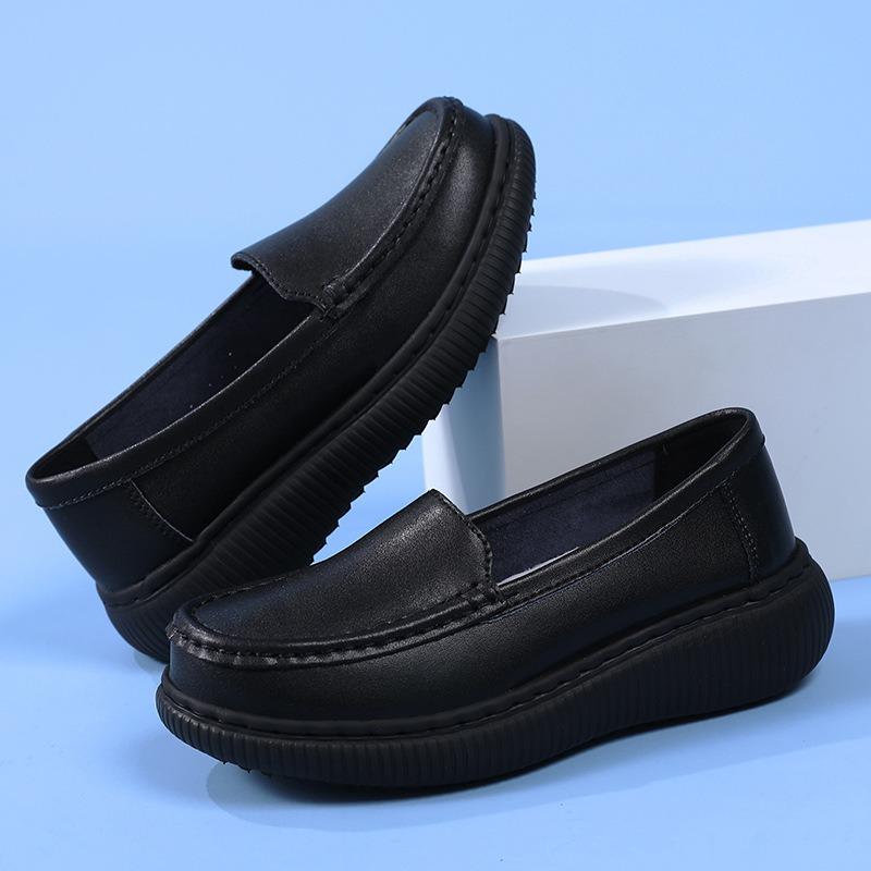 Scarpe da infermiera donna estate pelle suola spessa suola morbida traspiranti lavoro scarpe mediche in stock