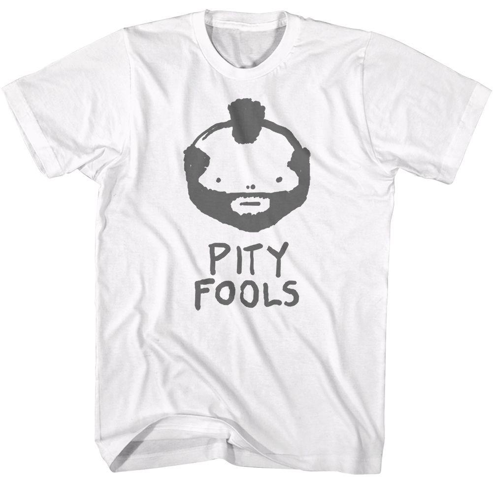 Mr. T - Pity Fools - Short Sleeve - Adult - T-Shirt 4XL