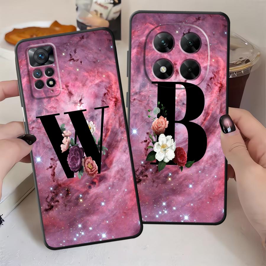 Phone Cover Case for Xiaomi Redmi Note 14 A3 A4 A5 K80 9 8 7 14C 12C 13C 13 Pro Plus A1 10 12 11 A1 A2 K40 Personalized Letters