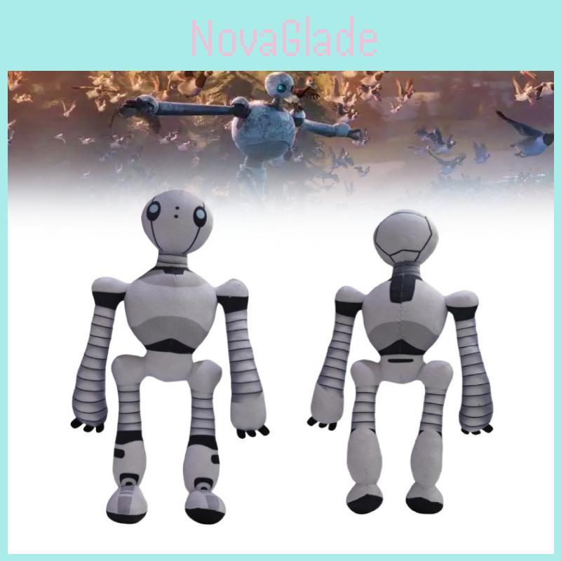 Adorable The Wild Robot Plush Toy Cuddly Wilderness Robot Stuffed Animal 35cm Soft