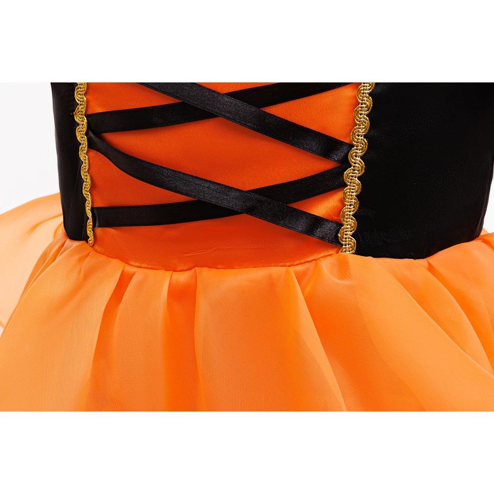 New Halloween Party Children's Gift Princess Dresses Middle and Large Children's Cake Dress Children's Dress Cosplay Performance Costumes 638