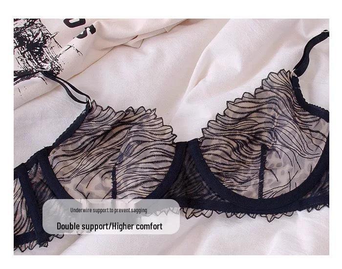 Leopard Print Lace Lingerie Set: Uplift & Minimize with Underwire Support