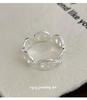 Cuiyan S925 Silver Korean Style Pig Nose Open Finger Ring for Women