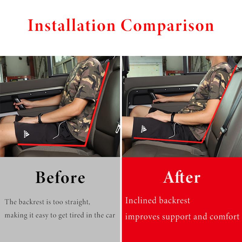 For Land Rover Defender 110 -2024 Aluminum Alloy Car Rear Seat Backrest Angle Adjustment Bracket Auto Modified Accessories