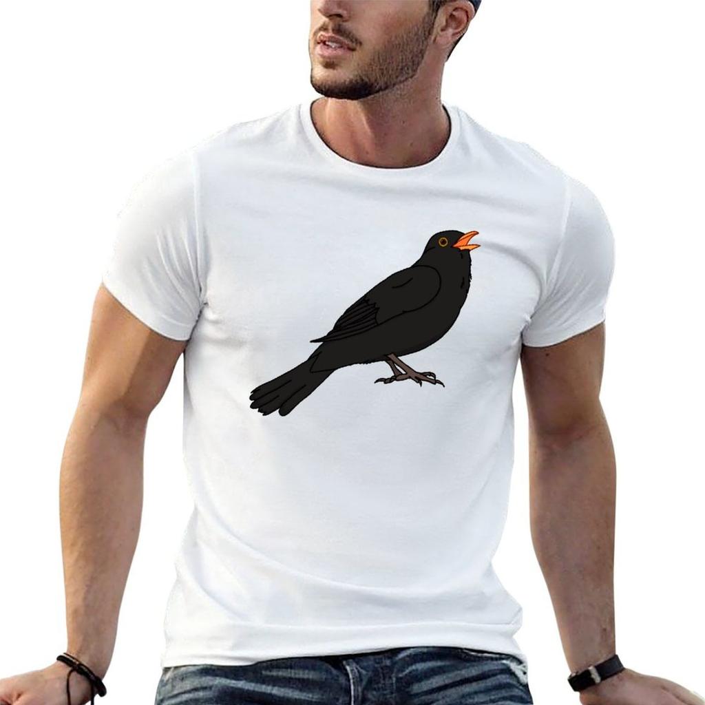 Blackbird Tshirt Vintage Style Printed Top