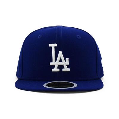 New Era Kids' 59FIFTY Los Angeles Dodgers Youth MLB On-Field Authentic LA Dodgers Cap (5950) Size 6-3/8 [Imported]