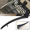 Precise Black Top Headlight Cover Trim Spear Fit For Road King FLHR Classic FLHRC