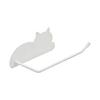 Elegant Cats Shaped Adhesive Hook Tissue Roll Dispenser For Home Office Kitchen Use Bathroom Decoration