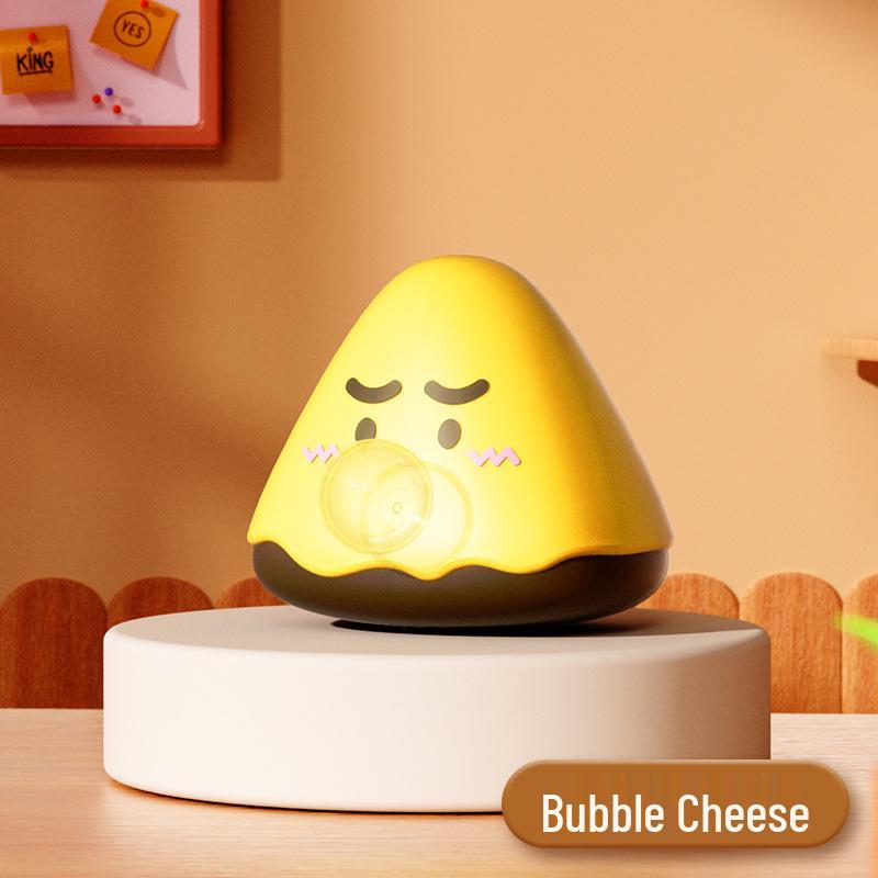 

Children s Stress Relief Rebound Toy: Safe Decompression Squeeze with Blow Bubbles