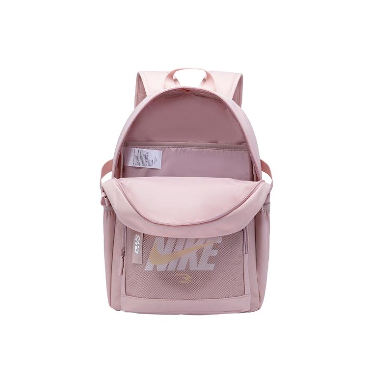 Nike 3Brand Large Capacity Durable Casual Sports Outdoor Polyester Backpack Women Backpack Blush-Pink N32533071GS-005