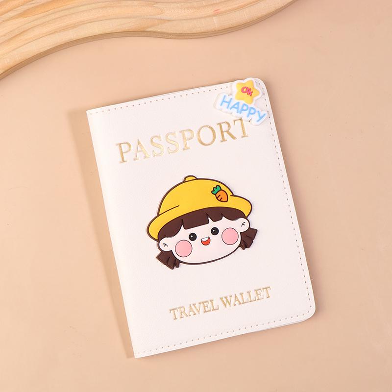 Reise PU Lær Reise Pass Beskyttelsesdeksel Passveske Holder for Forretningsbillett Passholder Etui Reisetilbehør