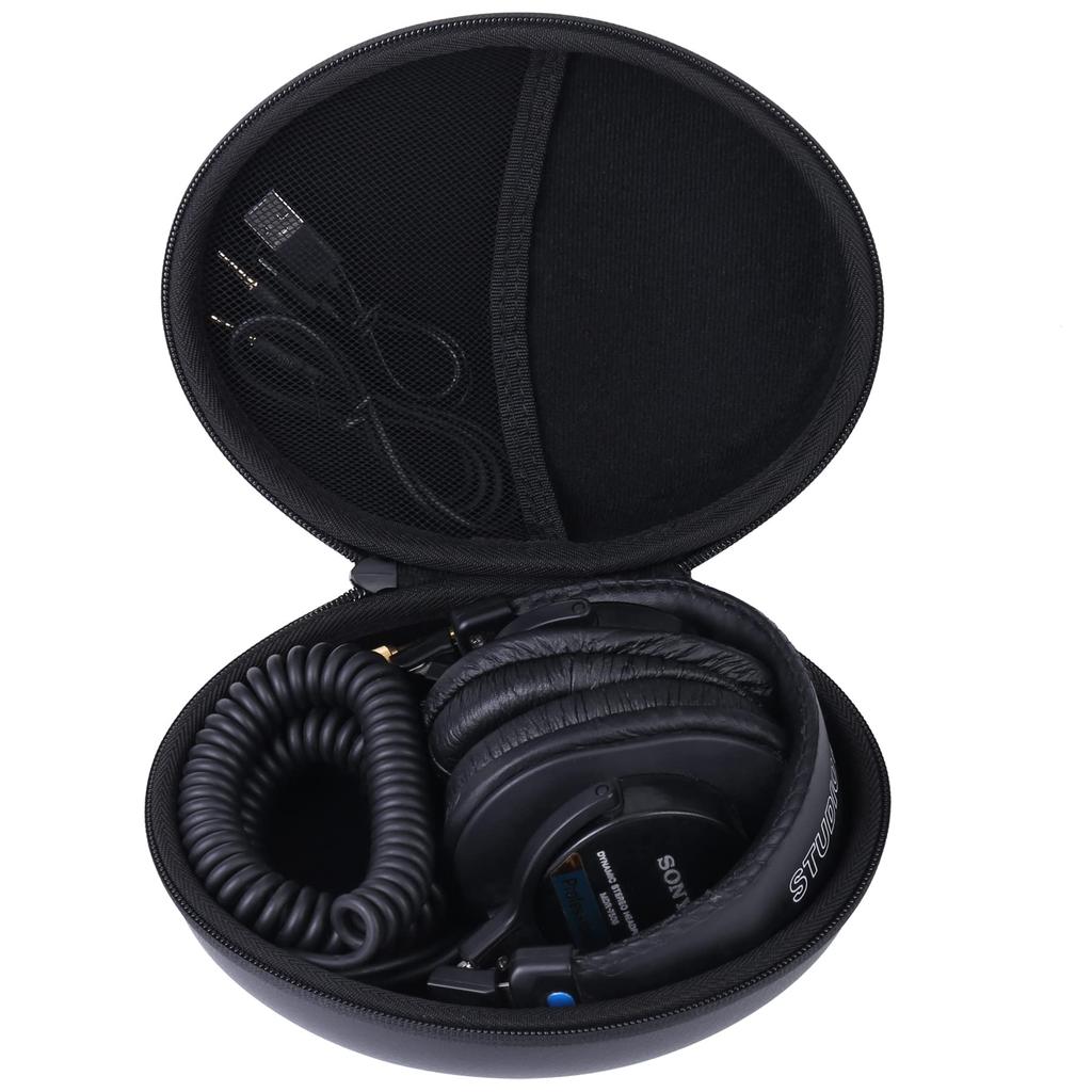 Étui de rangement Khanka pour casque stéréo Sony MDR-7506 (Cas seulement)