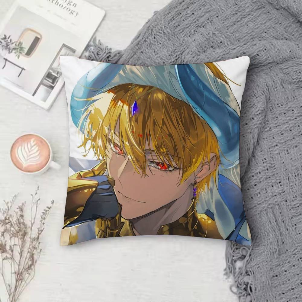 G-Gilgamesh F-Fate G-Grand O-Order Pillow Case for Sofa Living Room Home office Decor Protective Cover