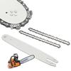 2 adet 3/8" Testere Zinciri ve 14'' Kılavuz Plaka Çubuğu Stihl 017 MS170 HT70 MSE160 Testere Aksesuarları Bahçe Aletleri Parçaları