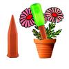 4pcs Terracotta Watering Spikes Automatic Self Watering Stakes Plant Watering Devices for Wine Bottles Recycled Bottles