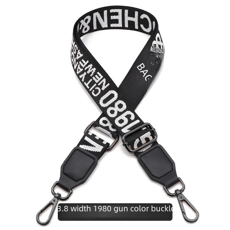 Neuer vielseitiger, breiter, gewebter, verstellbarer Umhängetaschengurt – Ersatzzubehör für Damen