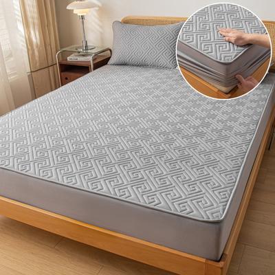 Coprimaterasso impermeabile antibatterico antiacaro coprimaterasso copriletto antiscivolo per copriletti da camera da letto
