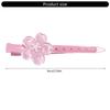 Sakura Flower Hair Clip For Girls Secure Hold Hairpin With Realistic Petals Comfortable Resin Design For Long Wear