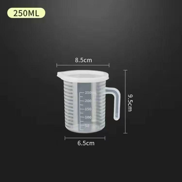 Graduated Measuring Cup Set - 1000ml & 5000ml Cylinders for Milk Tea Shop Equipment