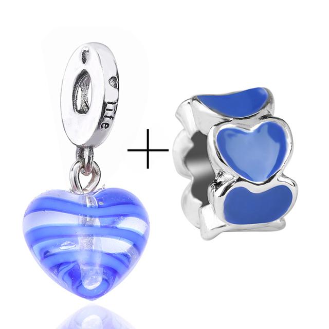 2pcs /Lot New Mom &Dad Charm Beads Fit European Style Brand Bracelets For Women Family Romantic Jewelry Gift Buy 1 Get 1 Free