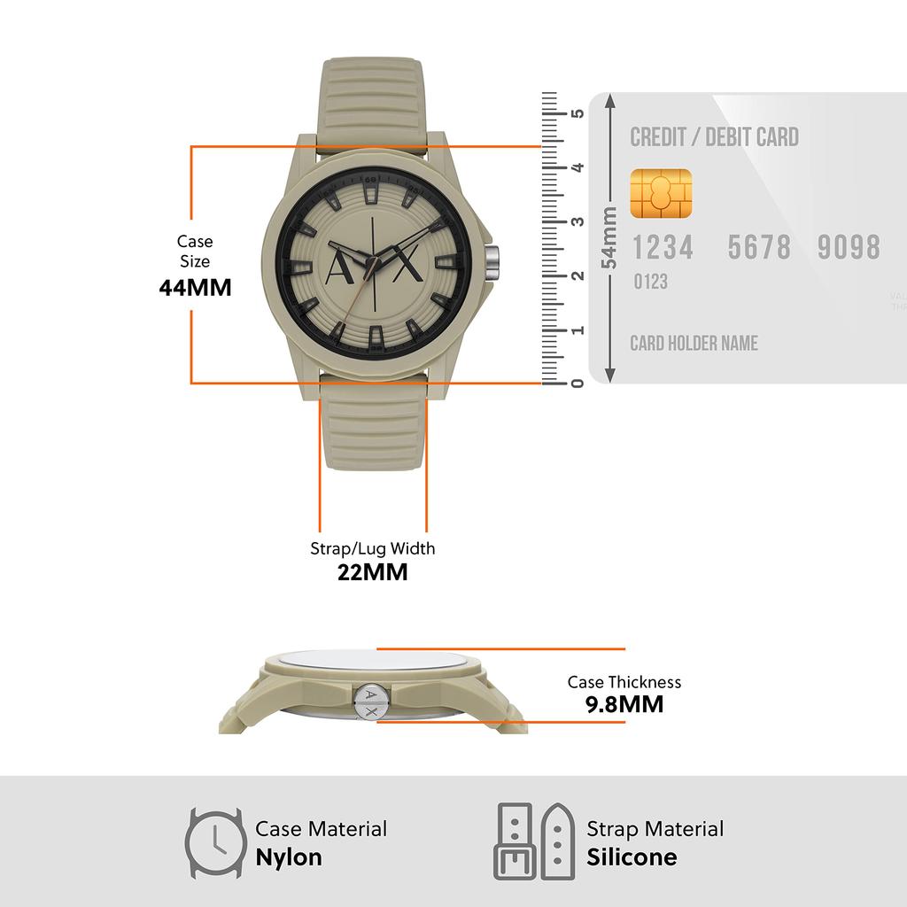 AX Armani Exchange NA AX2528 Men's Brown Watch