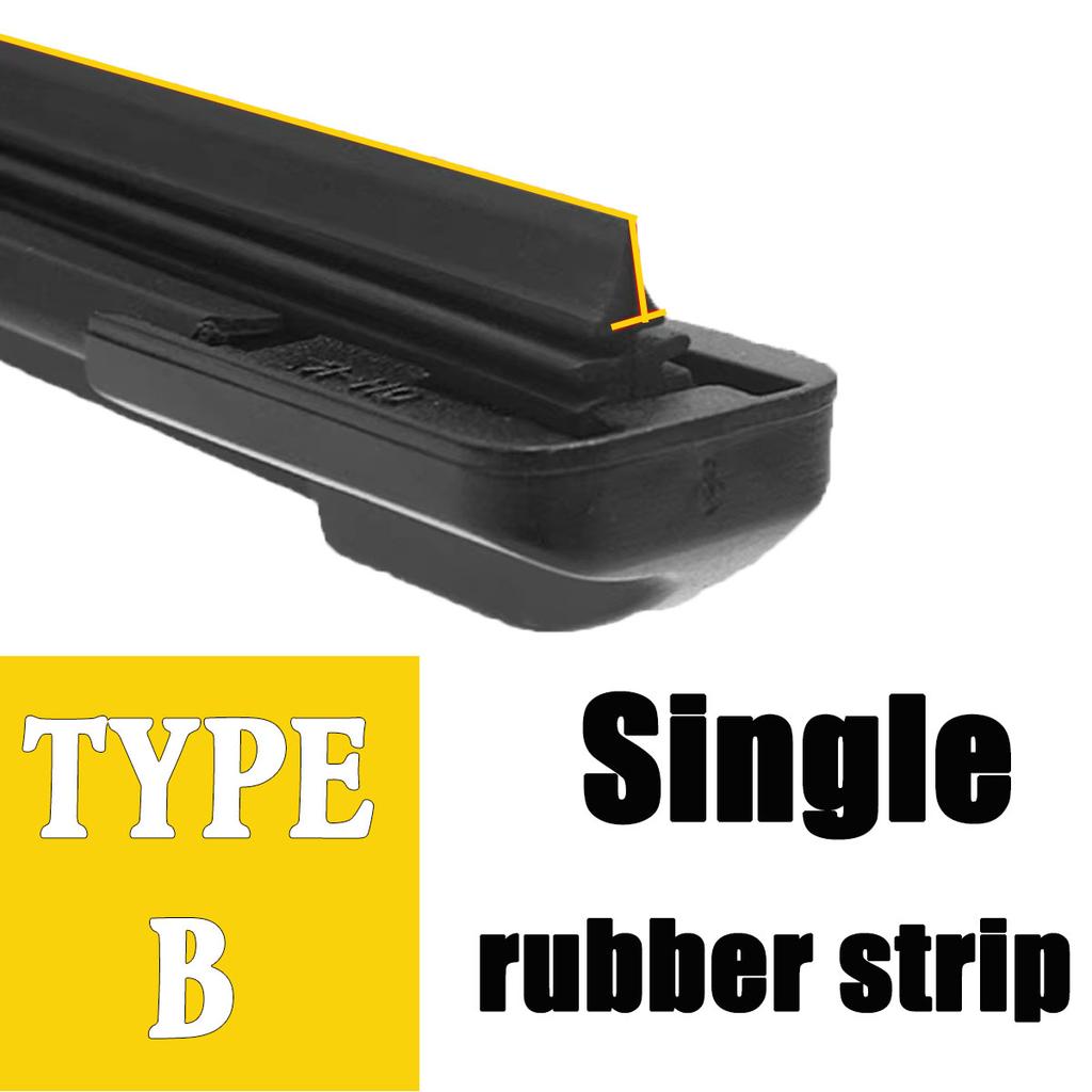 Front Windshield Windscreen Wiper Blades Carbon Fibre Wipers For Citroen C1 MK1 C2 Europe C3 Aircross 2005-2020