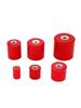 Red Cylindrical Insulating Post MNS - New Energy, Diameter Options: 20/30/40/50/60
