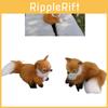 Simulated Animal Fox Plush Toy Realistic And Cute Children's Christmas Gift