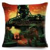 The Terminator T Cushion Cover Decor Classic Movie Robot Warrior Pillowcase Polyester Pillow Case for Sofa Home Car Xcm